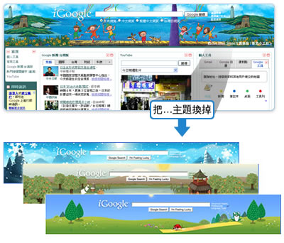 背景主題 千變萬化