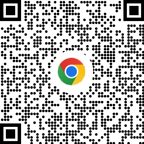 QR code,連結至 Chrome 行動版應用程式的下載頁面